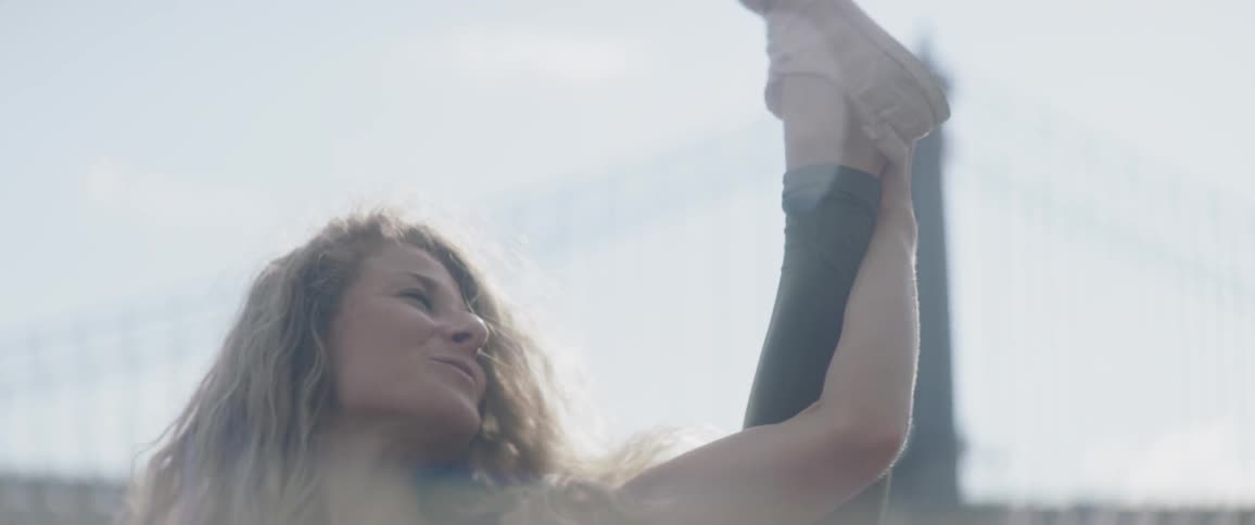 Woman Dancing In New York