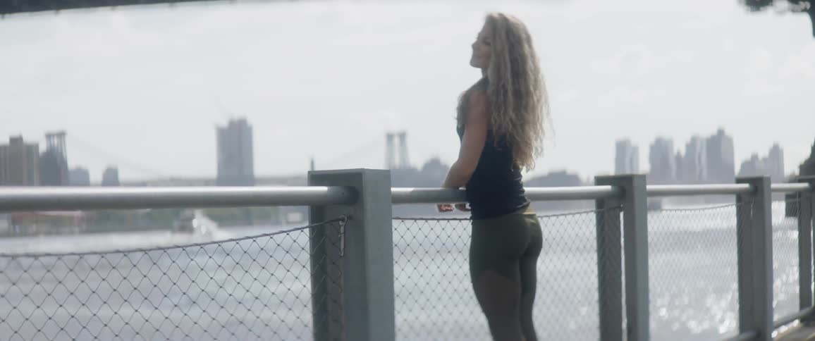 Woman Dancing In New York