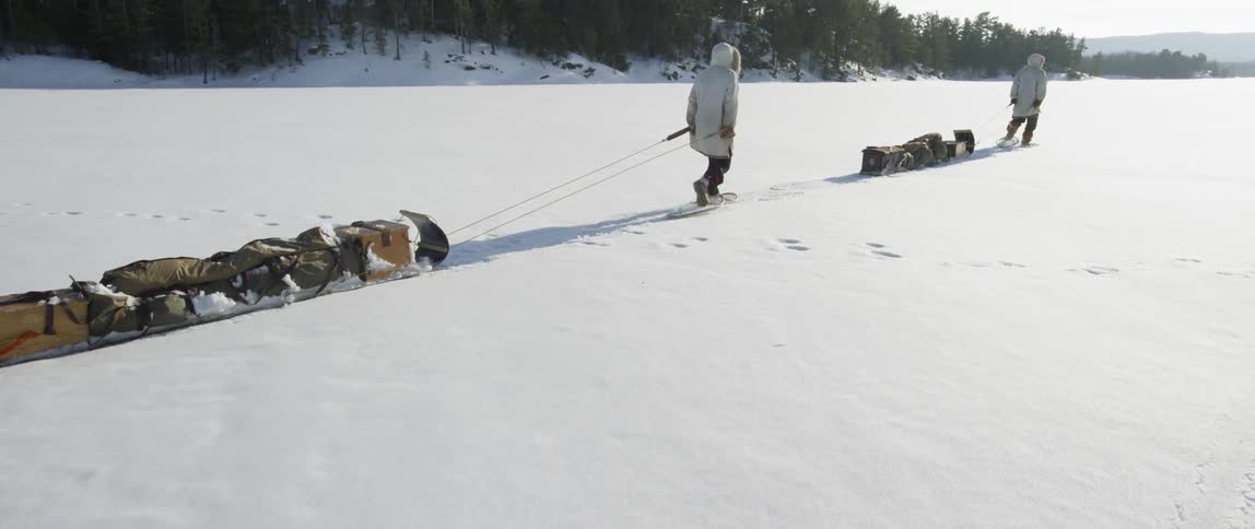 People In Northern Wilderness