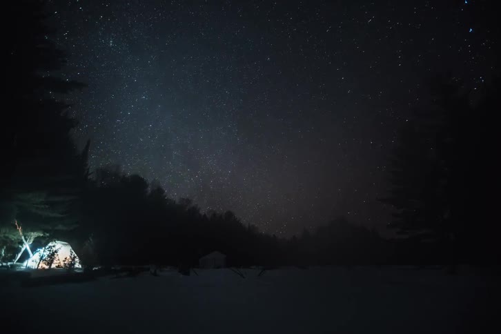 People In Northern Wilderness