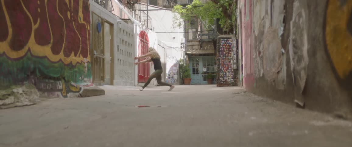 Woman Dancing In New York