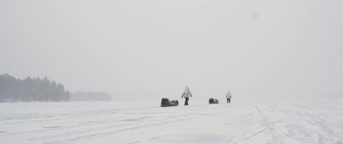People In Northern Wilderness