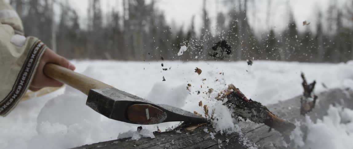 People In Northern Wilderness