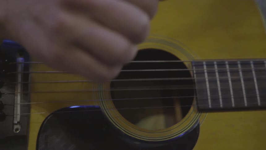 Man Playing Guitar