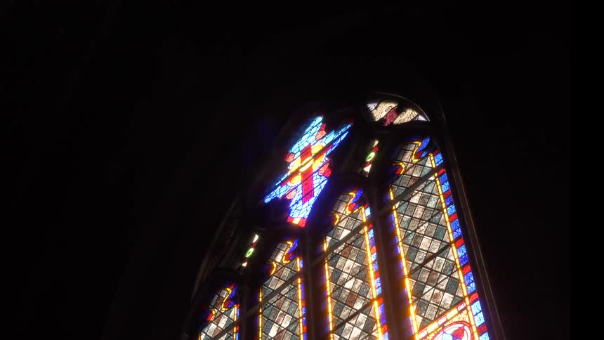 Man Praying At Church