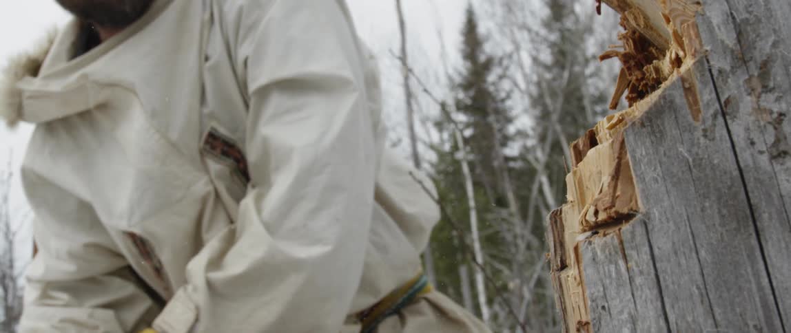 People In Northern Wilderness