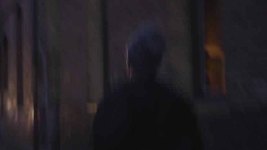 Man Running In Alley