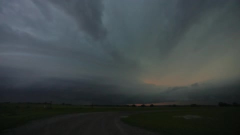 Storm clouds forming in the sky