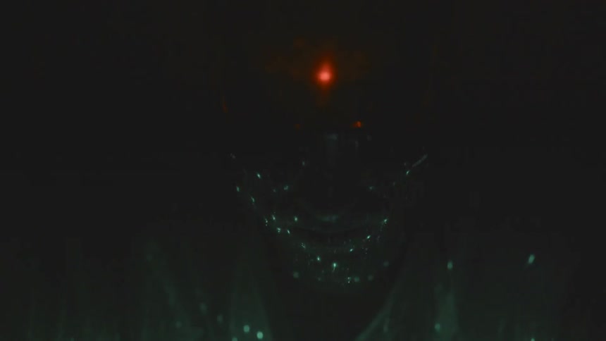 Man With Abstract Lights