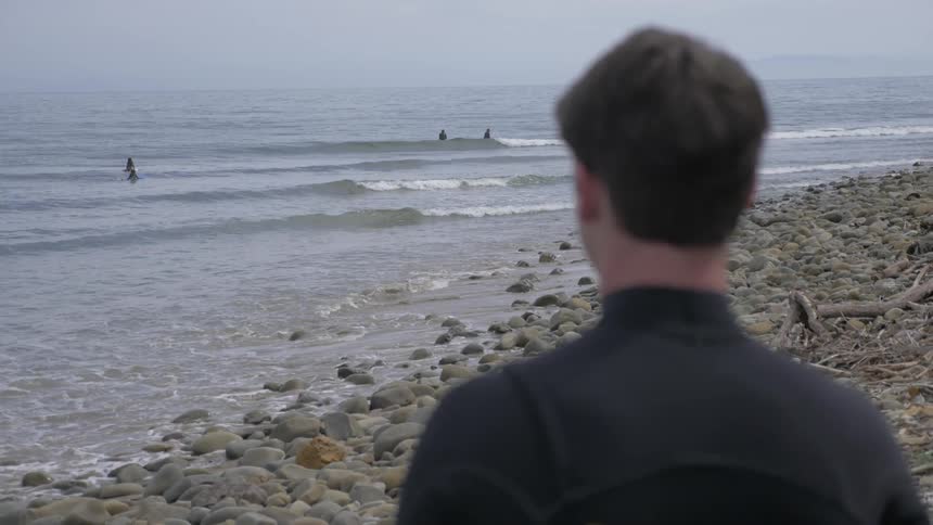 Man Surfing