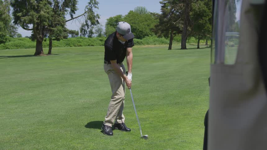 Men Playing Golf