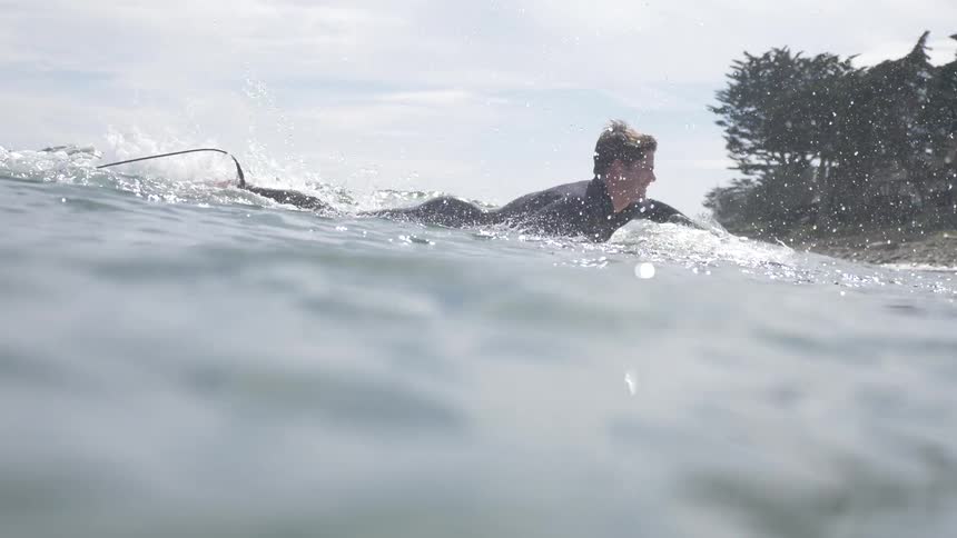 Man Surfing