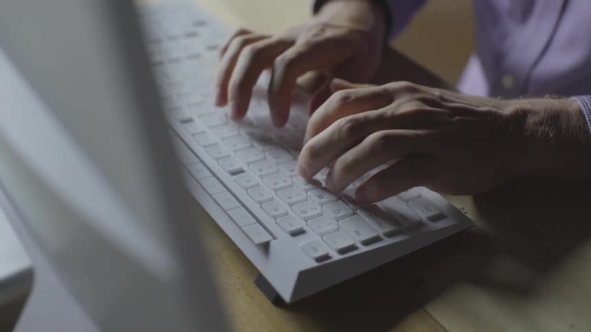 Man Working In Office