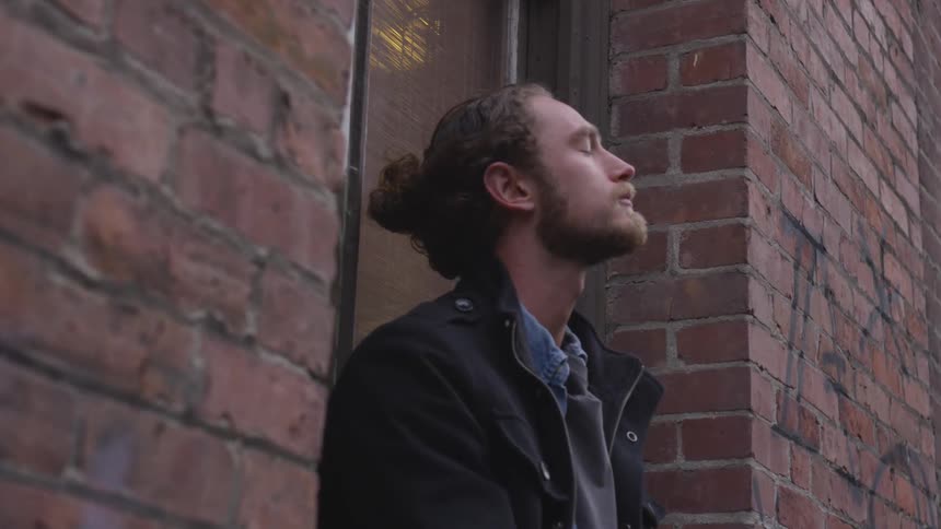 Musician In Small Apartment In New York City