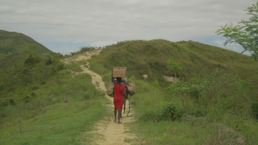 People Living In A Rural Village