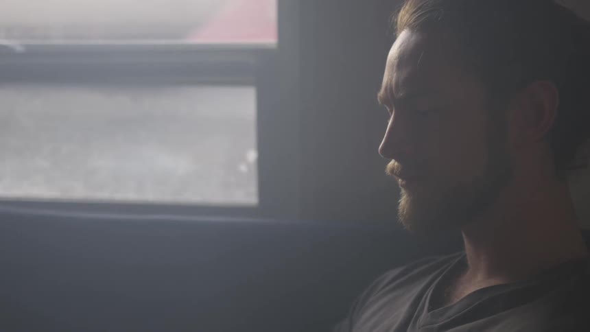 Musician In Small Apartment In New York City