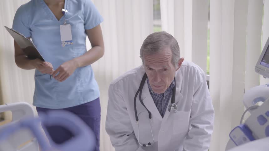 People Receiving Care In Hospital