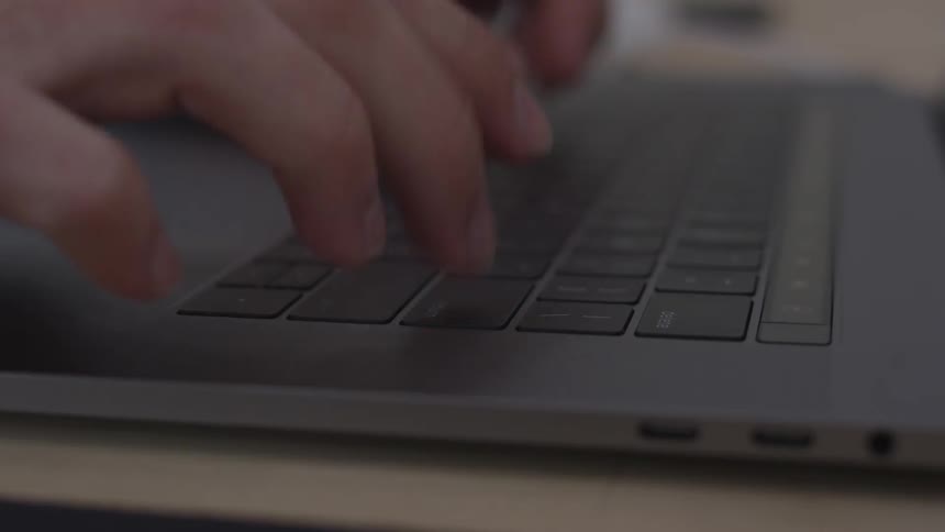 Man Using Electronics