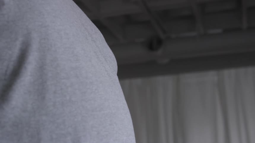 Overweight Man Trying To Lose Weight