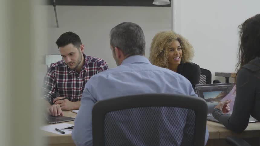 People Working In An Office