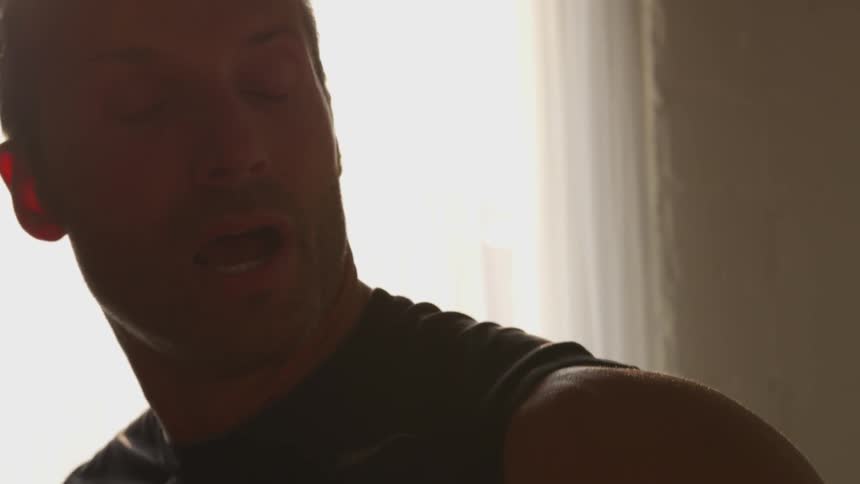 Man Working Out By Himself