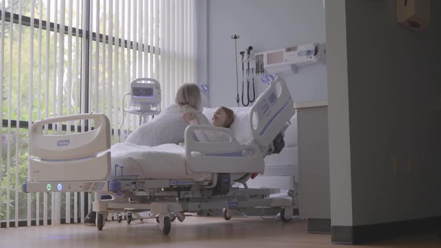 People Receiving Care In Hospital
