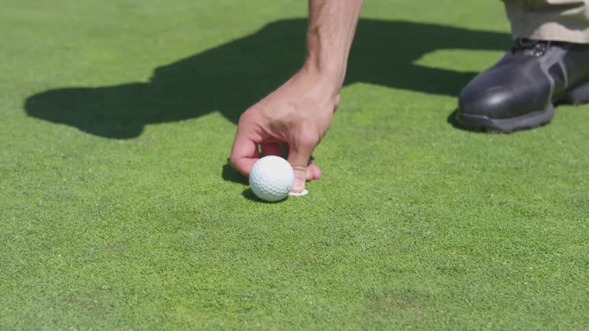 Men Playing Golf