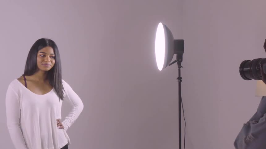 Models At A Studio Photoshoot