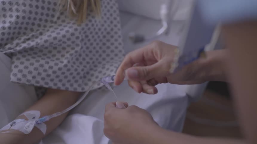 People Receiving Care In Hospital