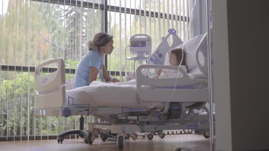 People Receiving Care In Hospital