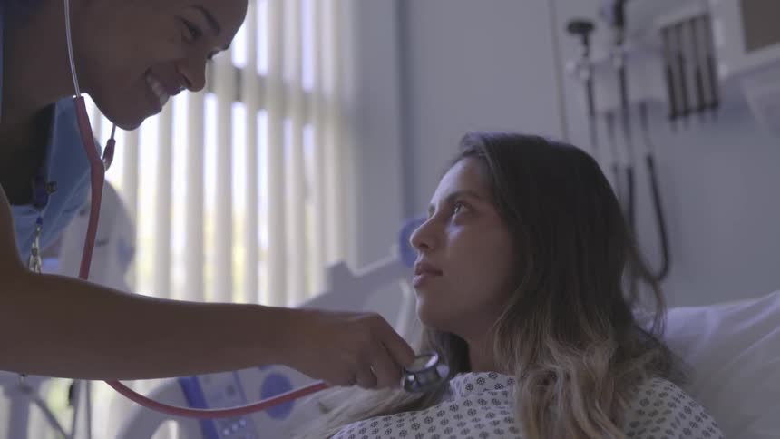People Receiving Care In Hospital