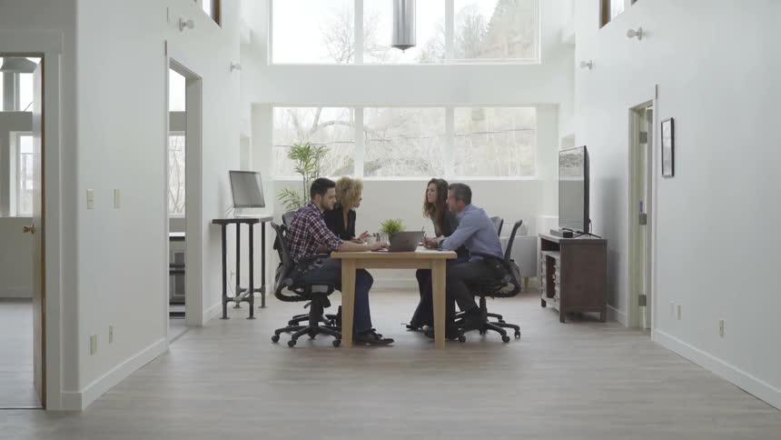 People Working In An Office