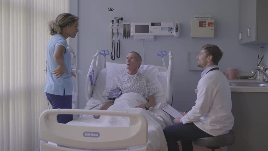 People Receiving Care In Hospital