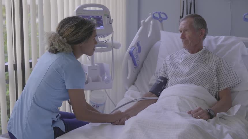 People Receiving Care In Hospital