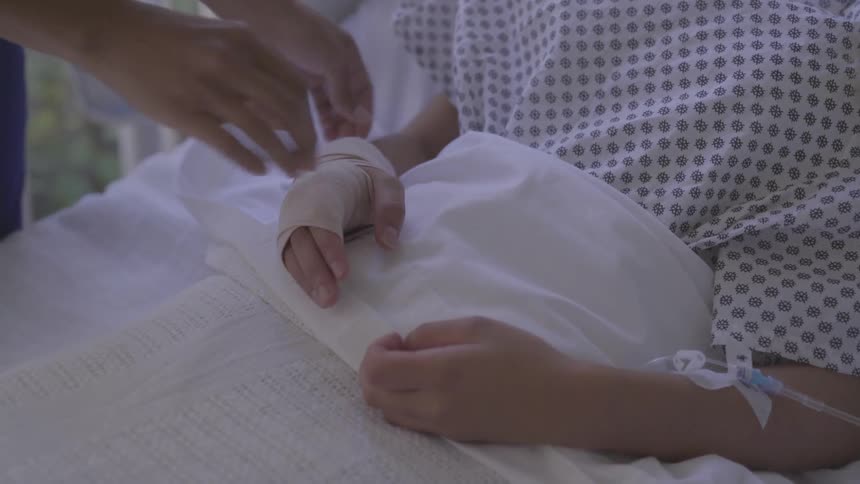 People Receiving Care In Hospital