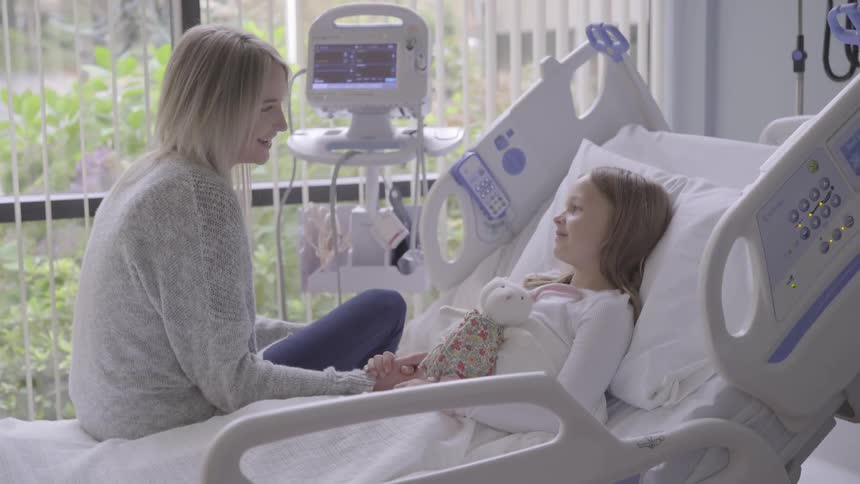 People Receiving Care In Hospital