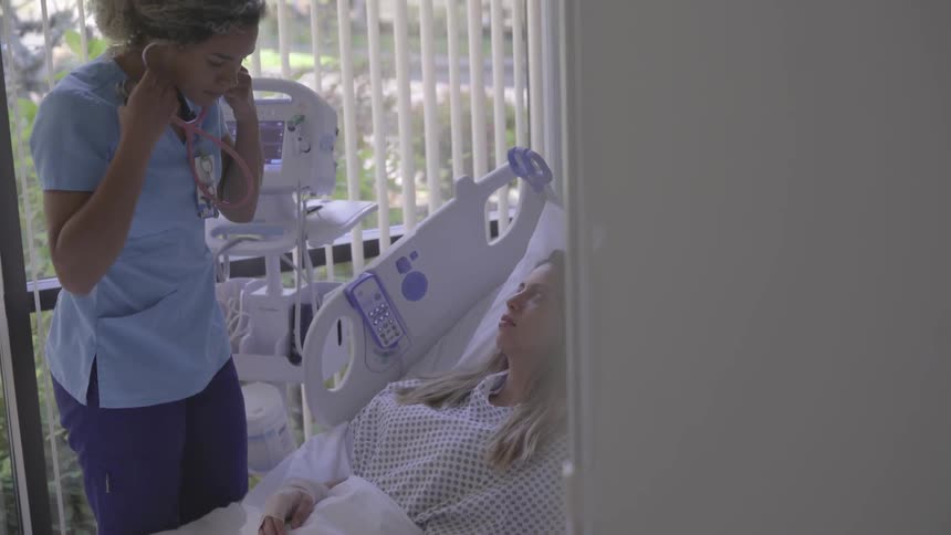 People Receiving Care In Hospital