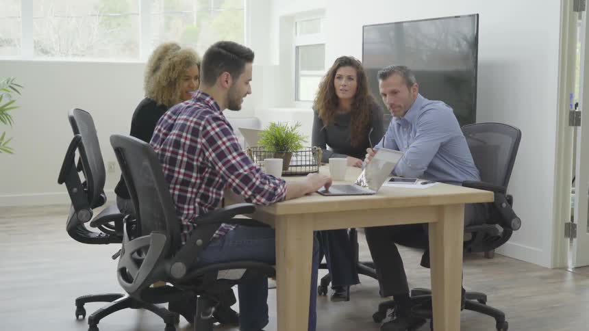 People Working In An Office