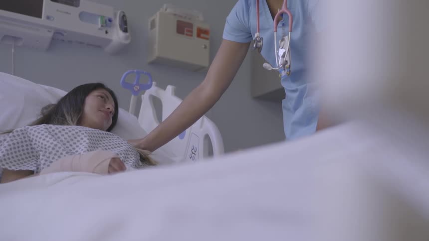 People Receiving Care In Hospital