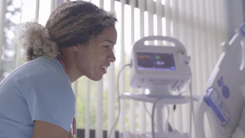 People Receiving Care In Hospital