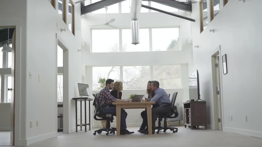 People Working In An Office