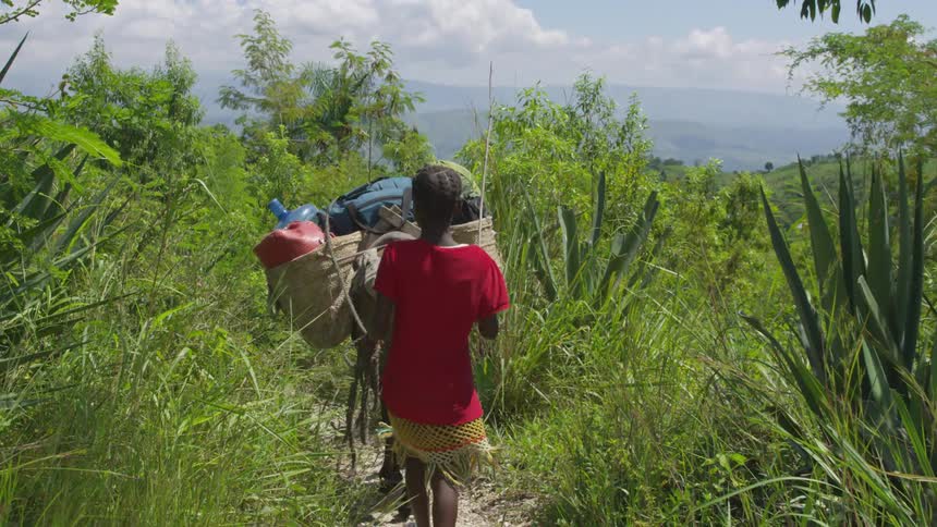 People Living In A Rural Village