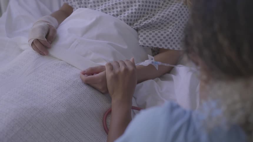 People Receiving Care In Hospital