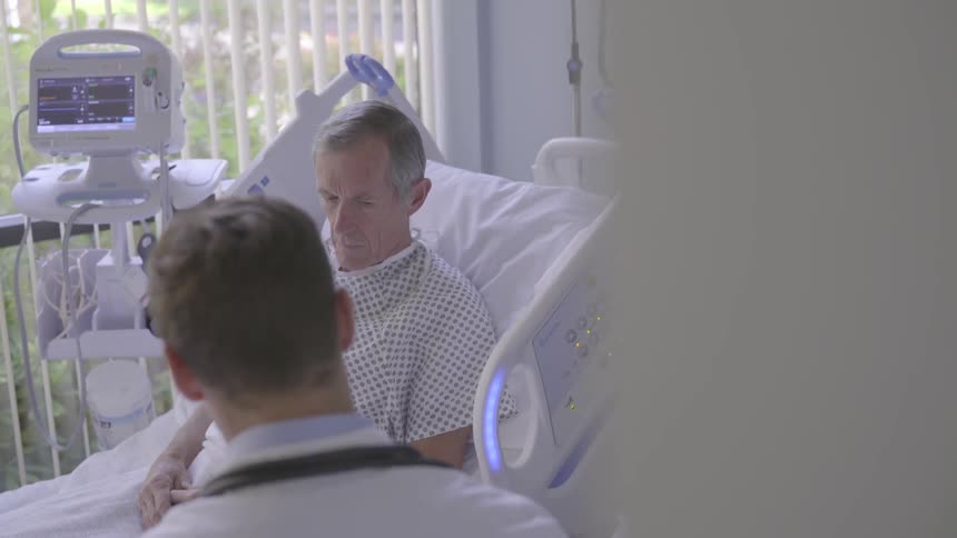 People Receiving Care In Hospital