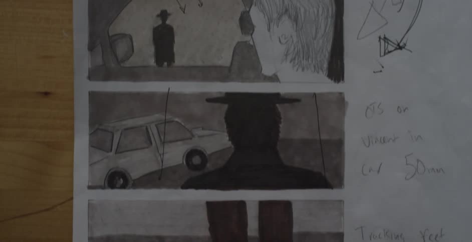 Picture of a cartoon drawing