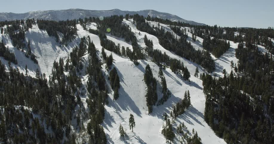 Ski Resort Winter Aerials