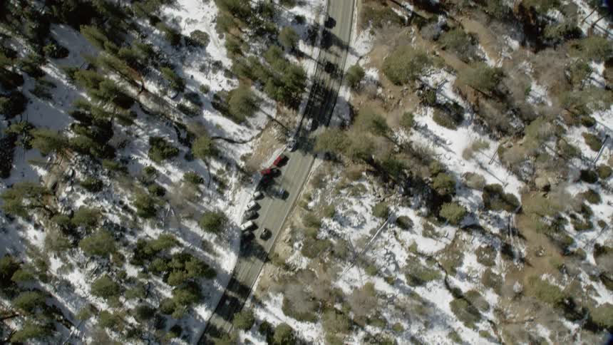 Ski Resort Winter Aerials