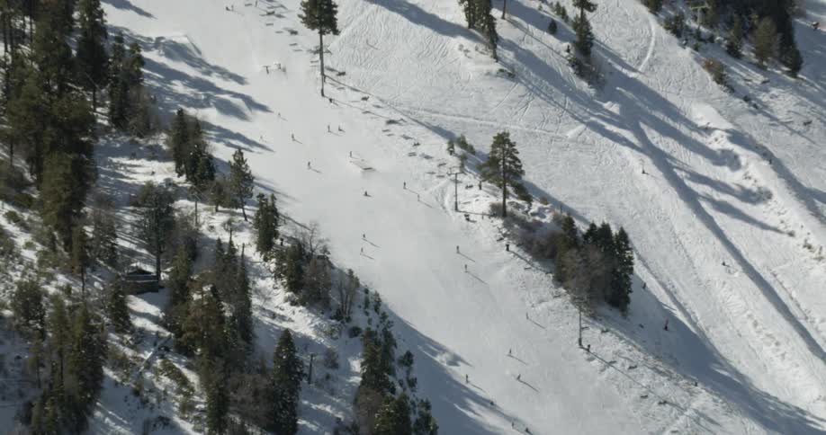 Ski Resort Winter Aerials