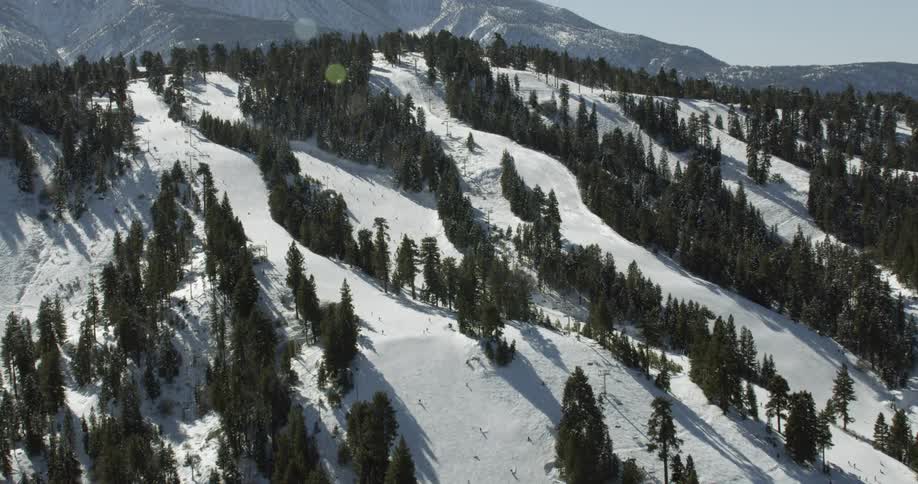 Ski Resort Winter Aerials