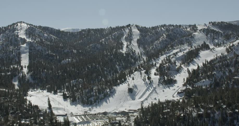 Ski Resort Winter Aerials